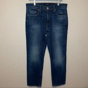 Lucky Brand 221 Straight Dark Wash Jeans